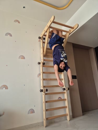 Customer photo review of Bloon Pikler MAX (Transformable Pikler Triangle) Jungle Gym