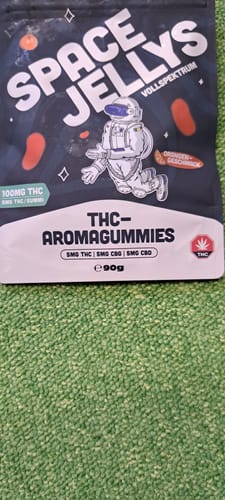 Customer photo review of THC Spacejellies Vollspektrum | 100mg THC | 20 Stk.