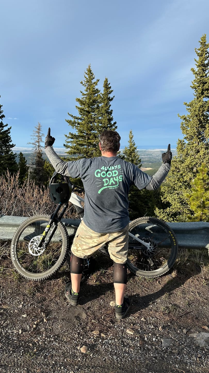 Customer photo review of Always Good Days Tee