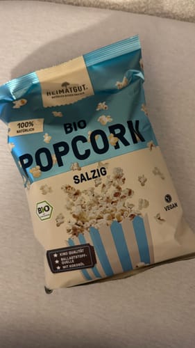 Customer photo review of Bio Popcorn Salzig