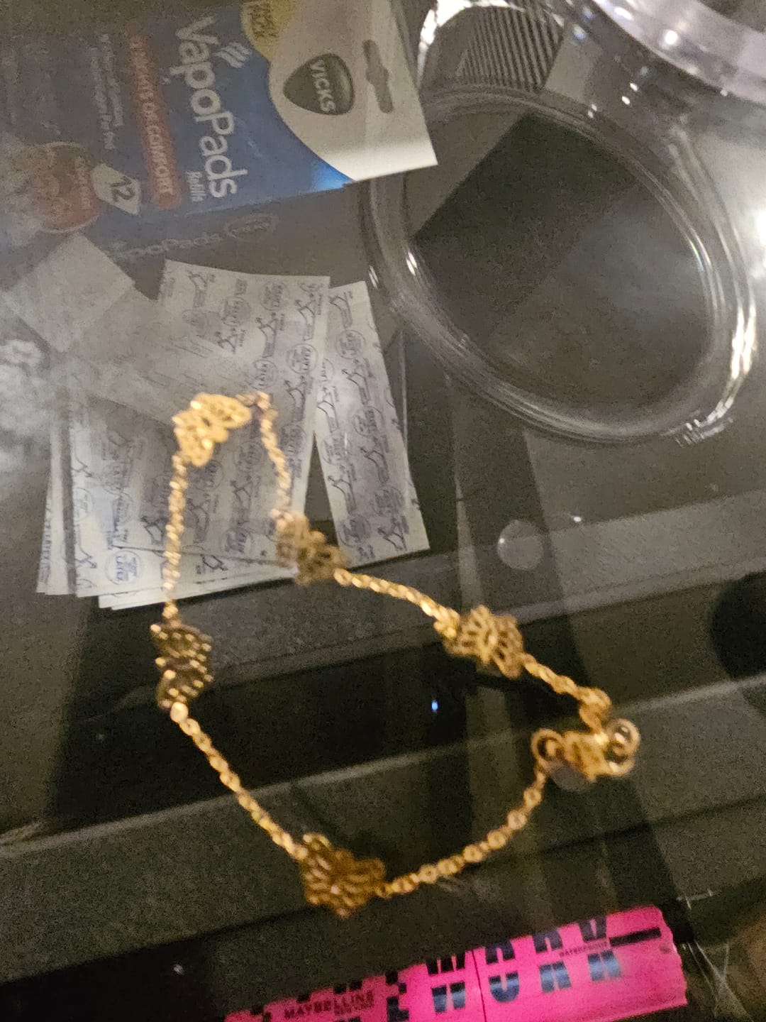 Customer photo review of Butterflies Anklet