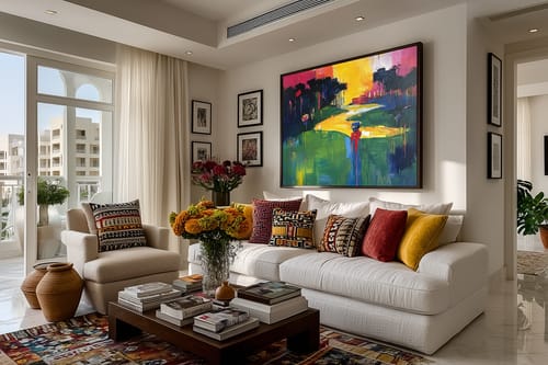 Customer review photo for Colorful Painting #CA266