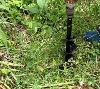 Customer photo review of GardenMate™ - Garden Auger Drill