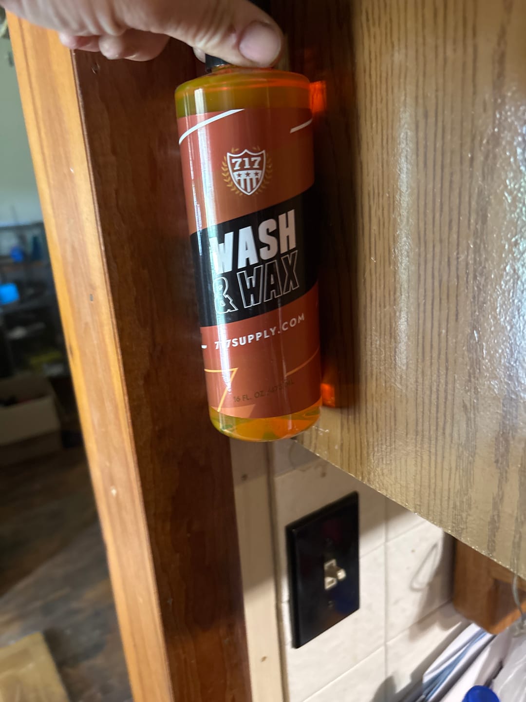 Customer photo review of 717 Supply Car Wash & Wax