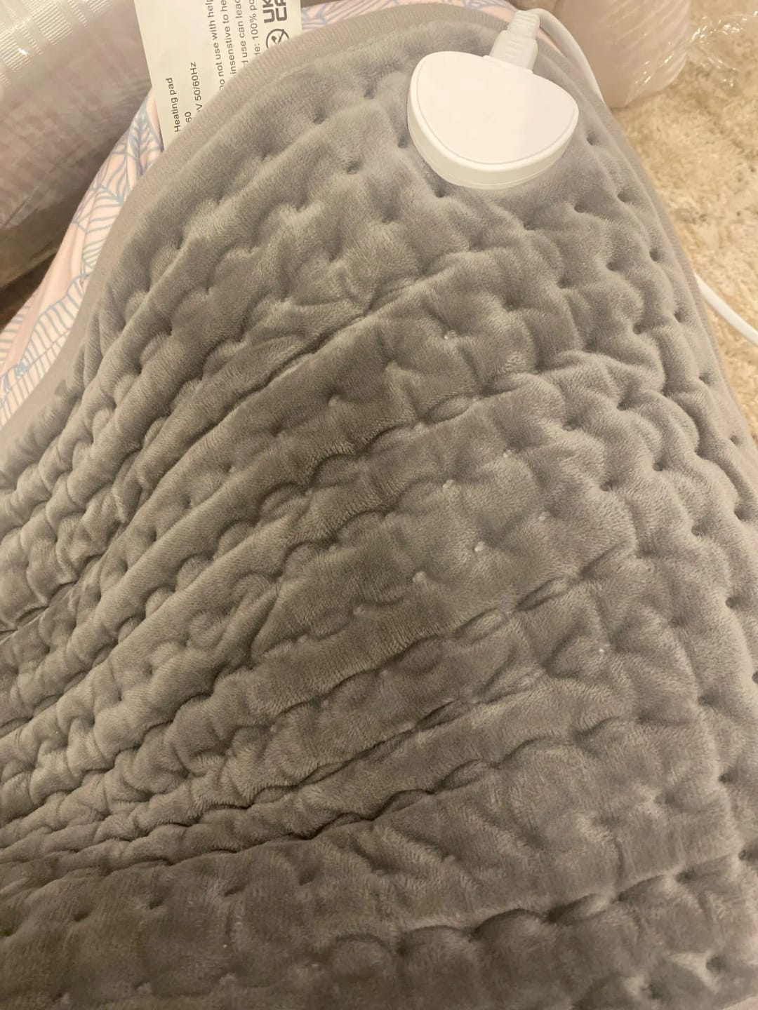Customer photo review of Electric Heating Therapy Pad