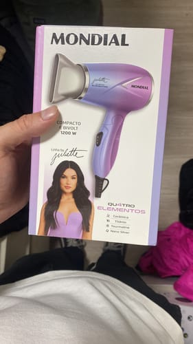 Customer photo review of Secador De Cabelo Mondial Sct-ju-03 Bivolt 2 Temperaturas