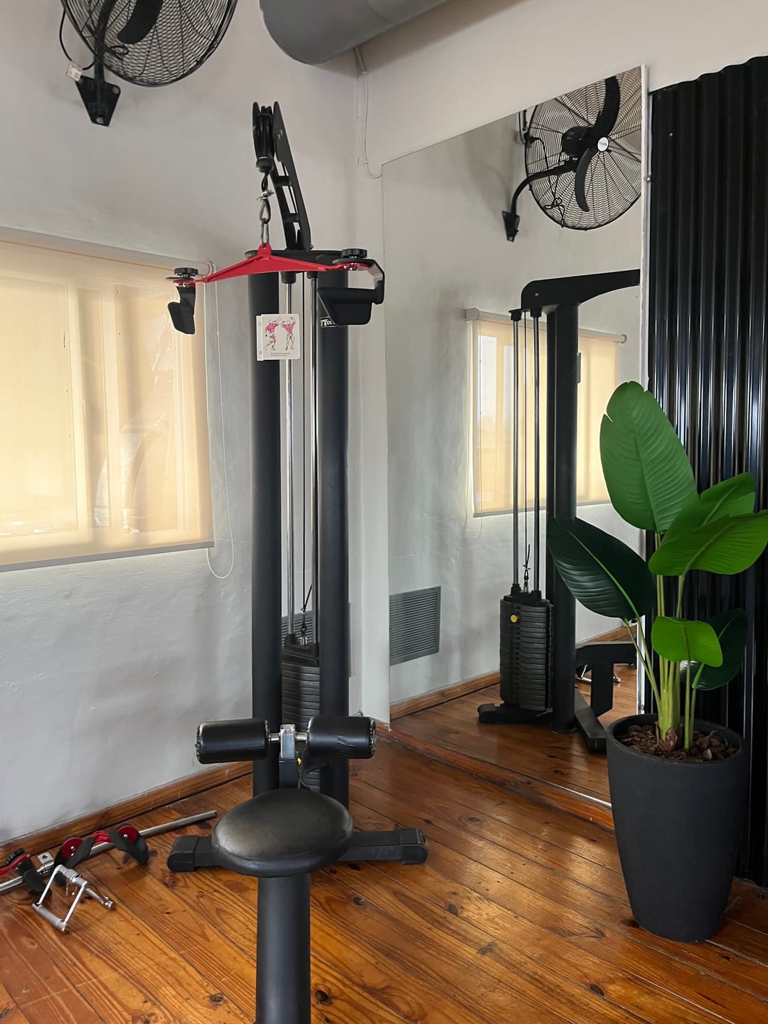 Customer photo review of Set de 3 Agarres de Polea Fijos Ergonómicos IRONSIDE
