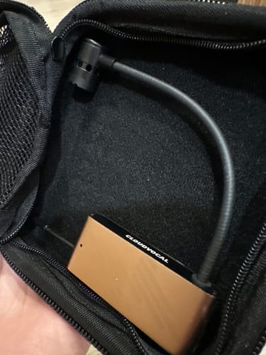 Customer photo review of Prime microphone transmitter