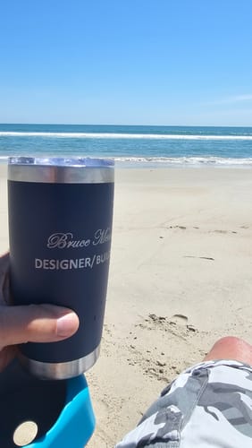 Customer photo review of (6 Pieces) Custom Laser Engraved - 20oz Tumblers