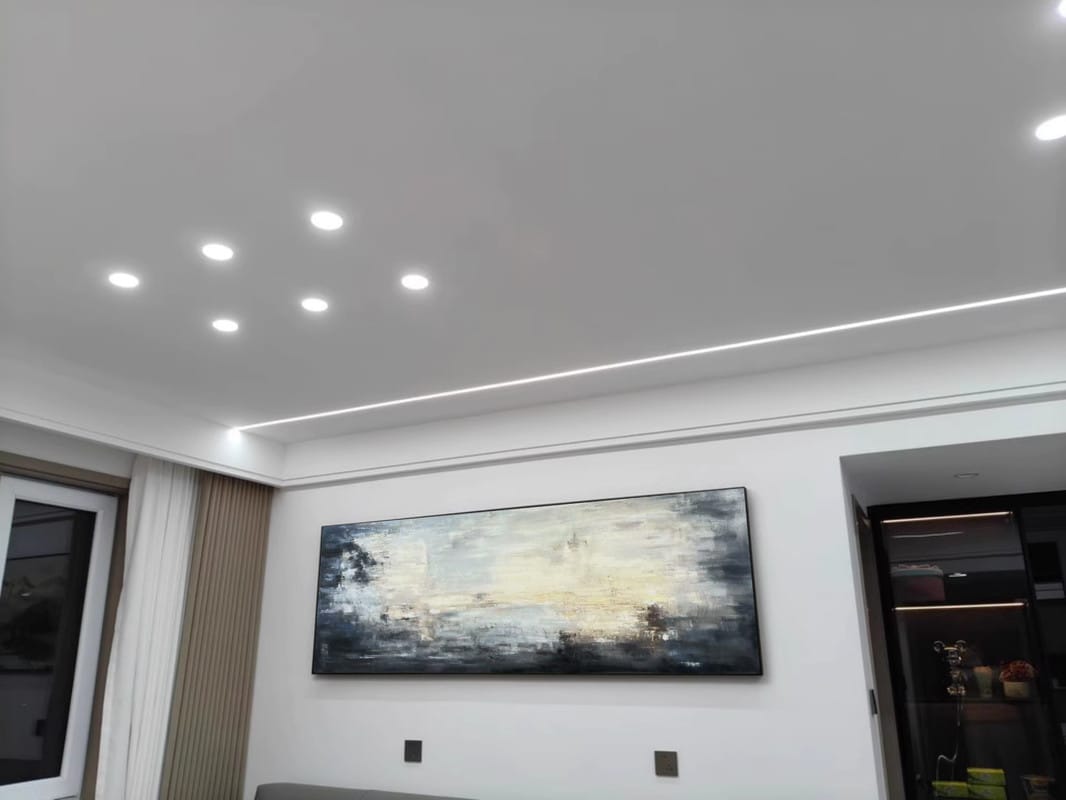Customer photo review of Abstract Wall Art #AT018