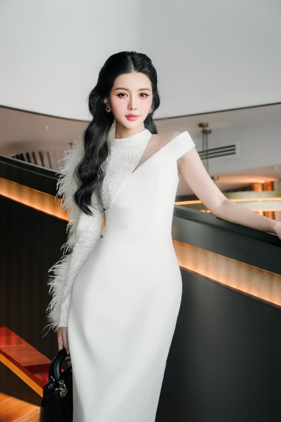 Customer photo review of SIRIELLA Pencil Midi Dress