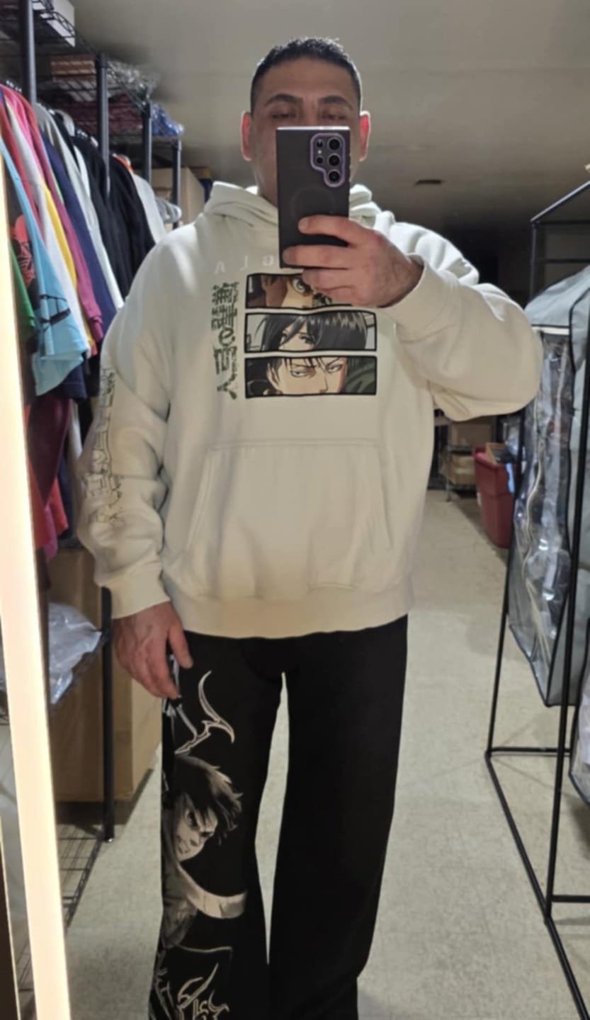 Customer photo review of 5129 - AOT©  x YLA Pullover Hoodies