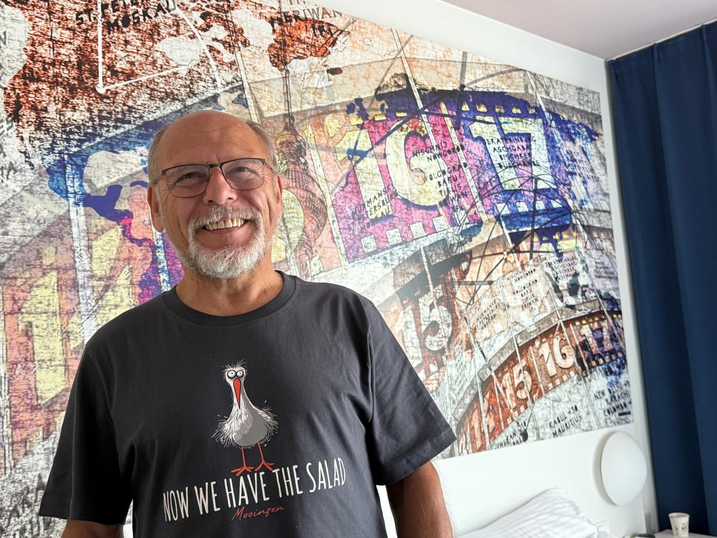 Customer photo review of Now we have the Salad · Unisex Premium Bio T-Shirt