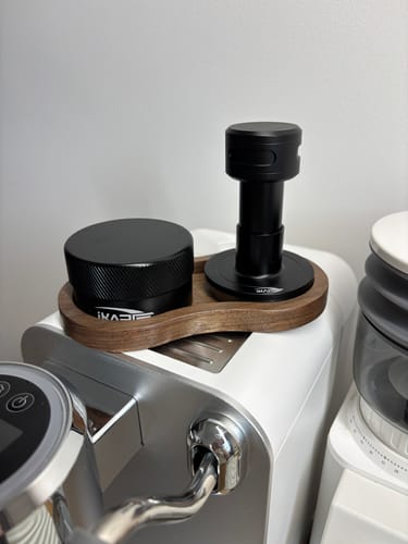 Customer photo review of Click Sound Espresso Calibrated Tamper