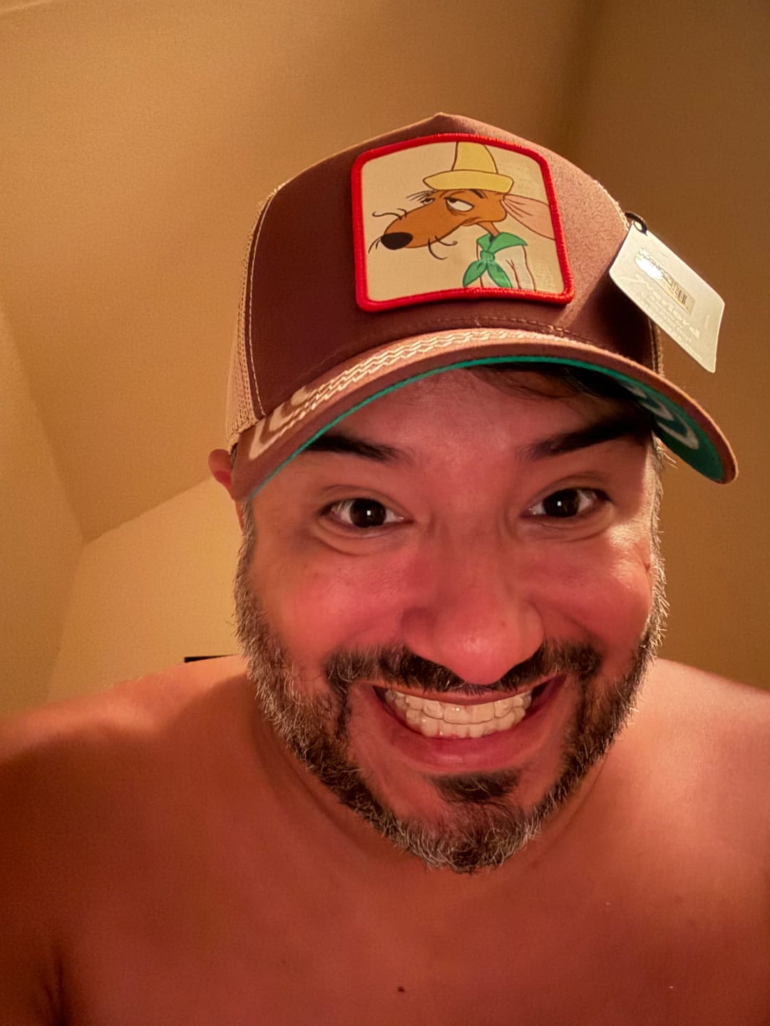 Customer photo review of OVERLORD X Looney Tunes: Slowpoke Rodriguez Trucker Cap