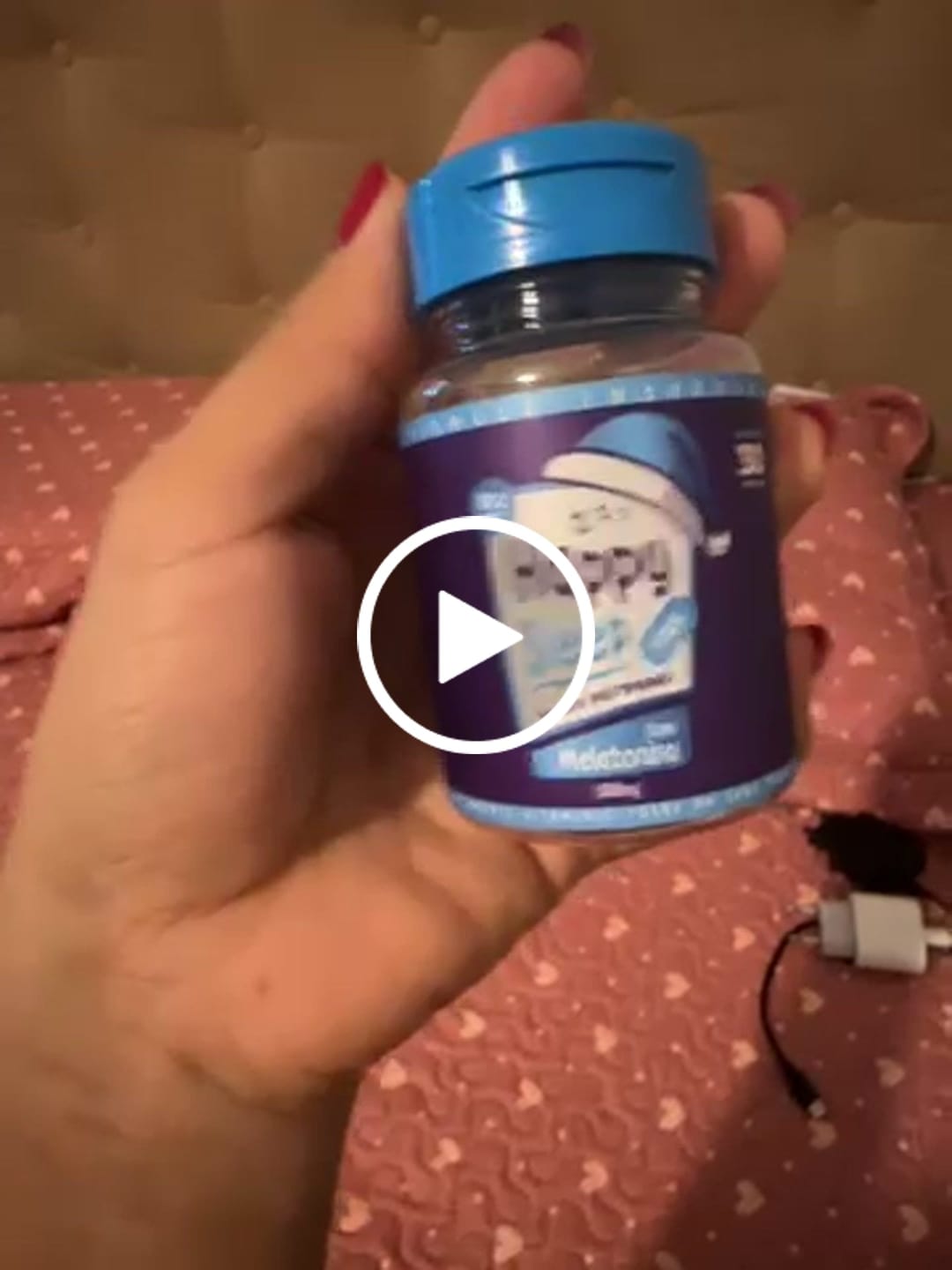Customer video review of Melatonina Happy Sleep 2 Potes