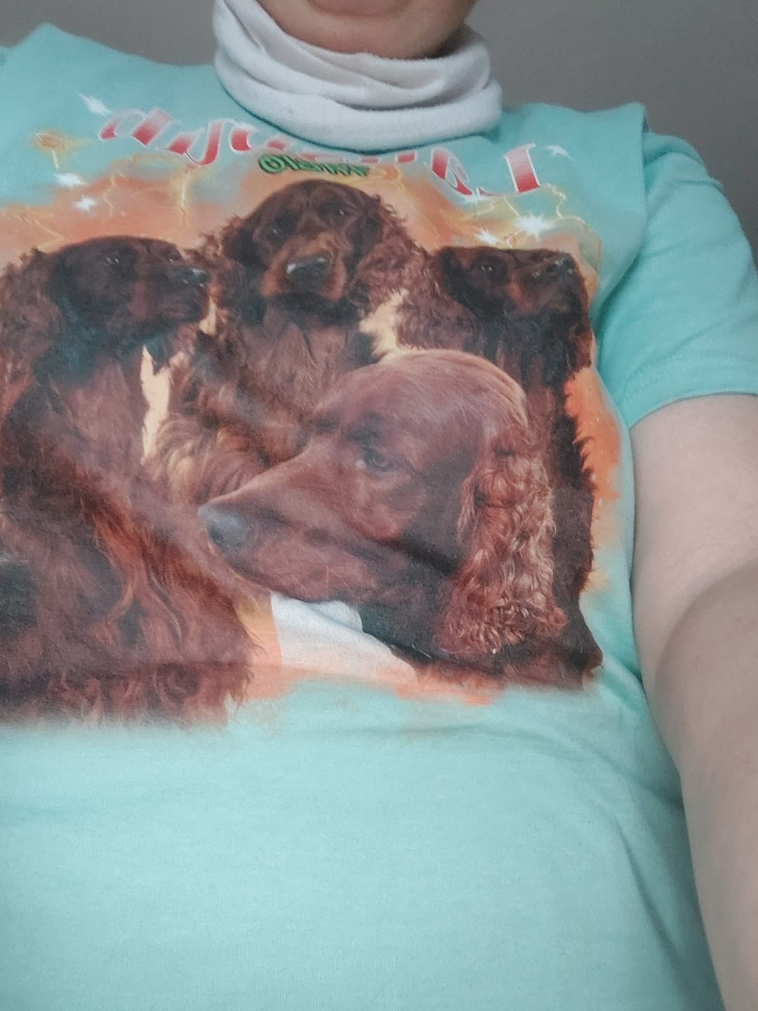 Customer photo review of Dein 90er Foto - Individuelles T-Shirt