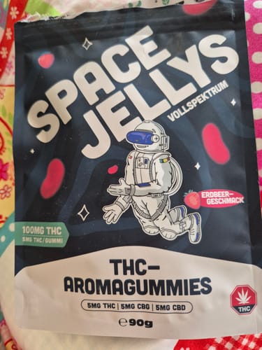 Customer photo review of THC Spacejellies Vollspektrum | 100mg THC | 20 Stk.