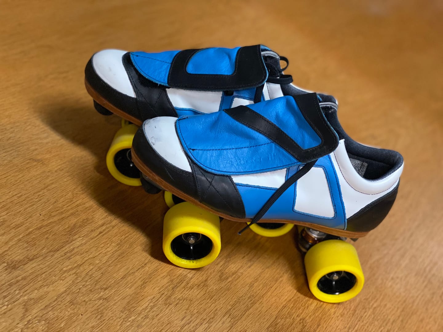 Customer photo review of Bont Royal Assassin Roller Skate Wheels