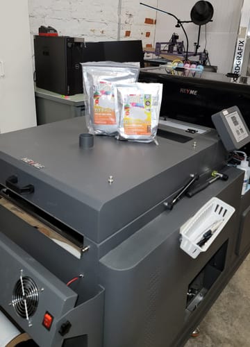 Customer photo review of DTF Super Soft Powder 1Kg/1000g