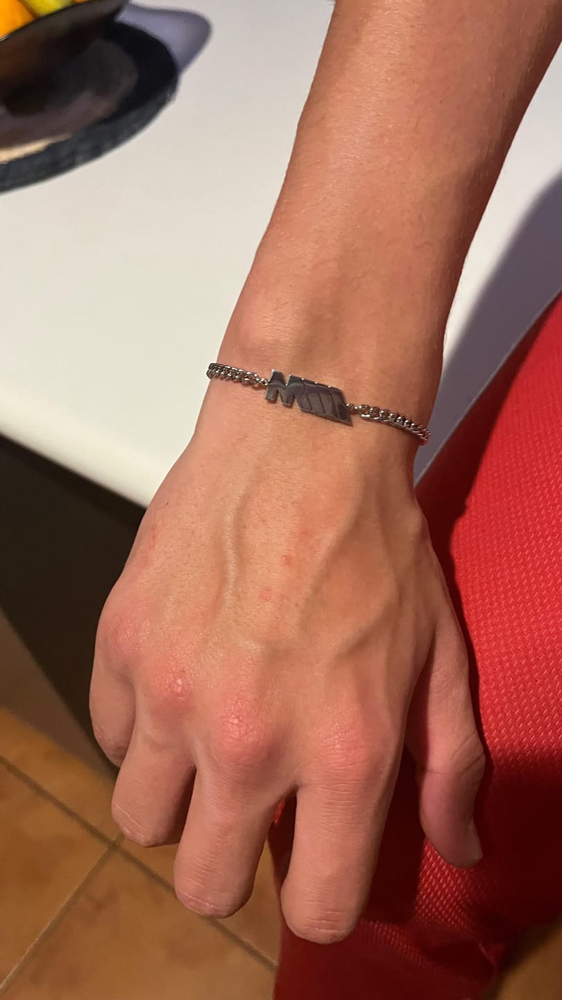 Customer photo review of M Necklace