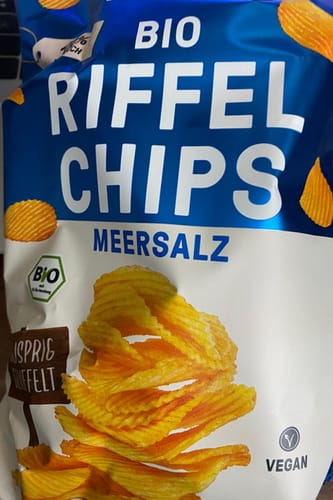 Customer photo review of Bio Riffel Chips Meersalz
