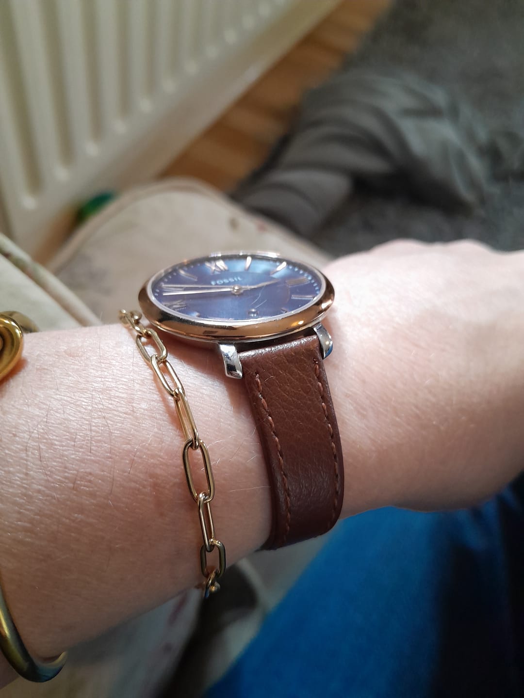 Customer photo review of Paperclip Bracelet