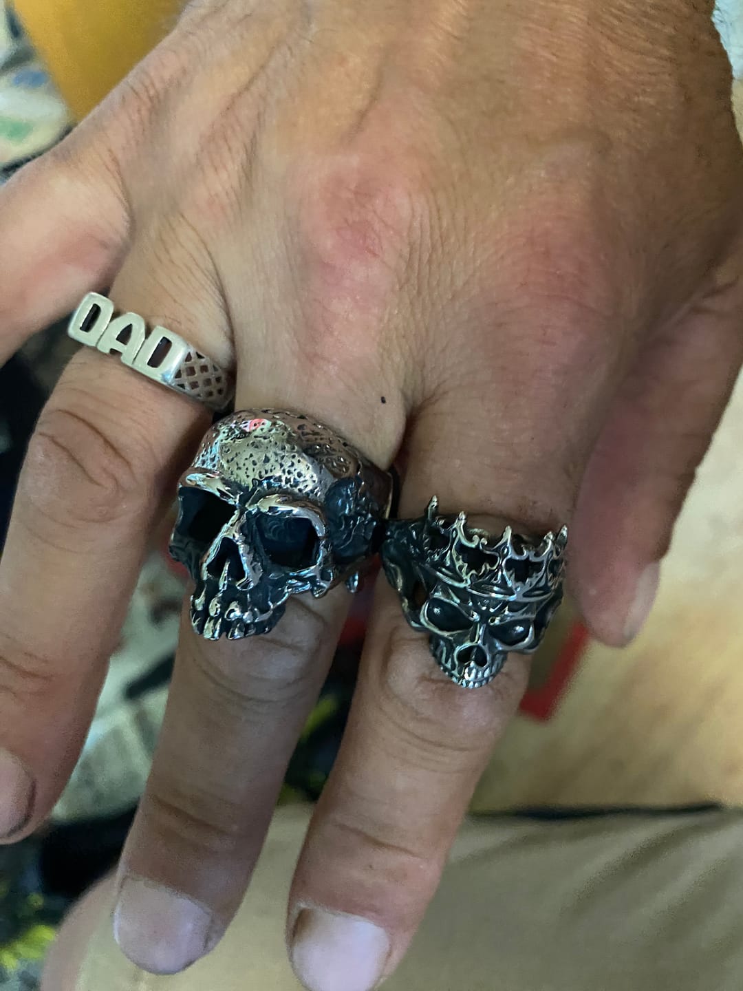 Customer photo review of KING OF SKULLS.