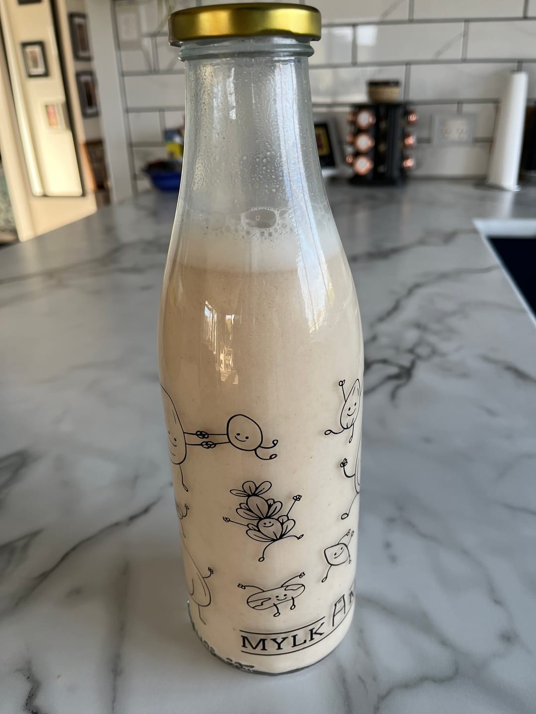 Customer photo review of Absolute Almond Mylk Base