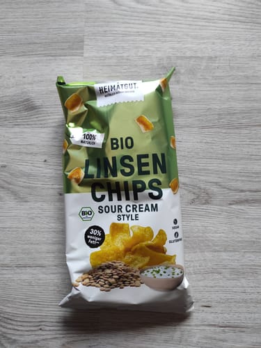 Customer photo review of Bio Linsen Chips Sour Cream (vegan)