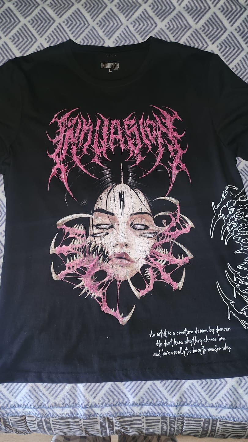 Customer photo review of POLERA DEMON GIRL (Kuchisake-onna)
