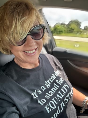 Customer photo review of Justice Unisex Premium T-shirt