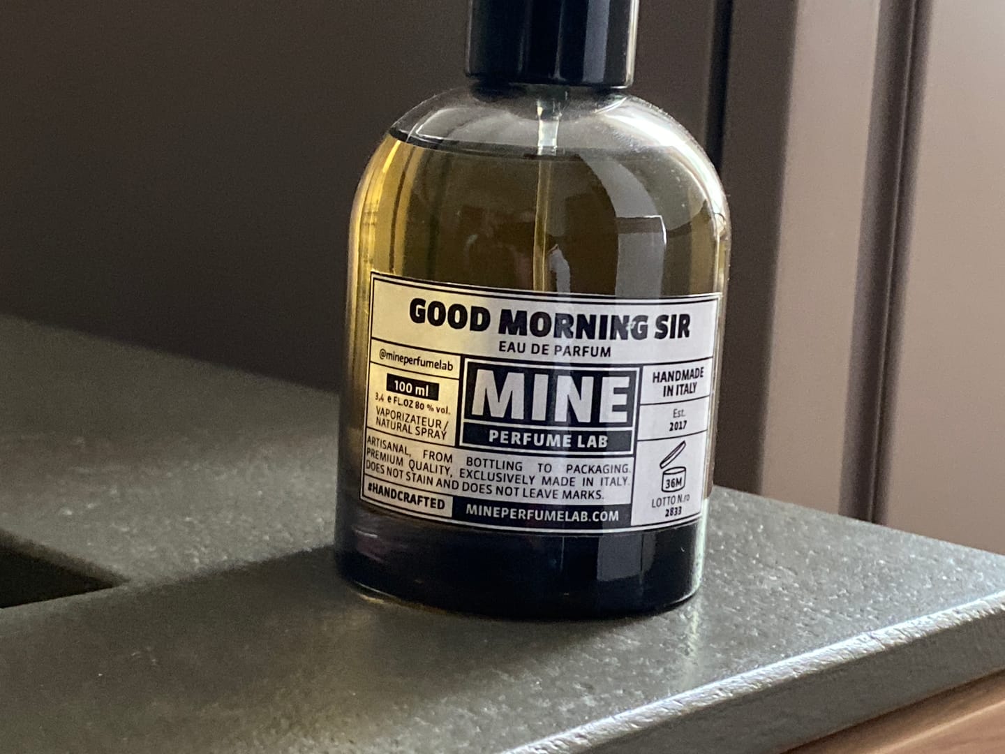 Customer photo review of GOODMORNING SIR