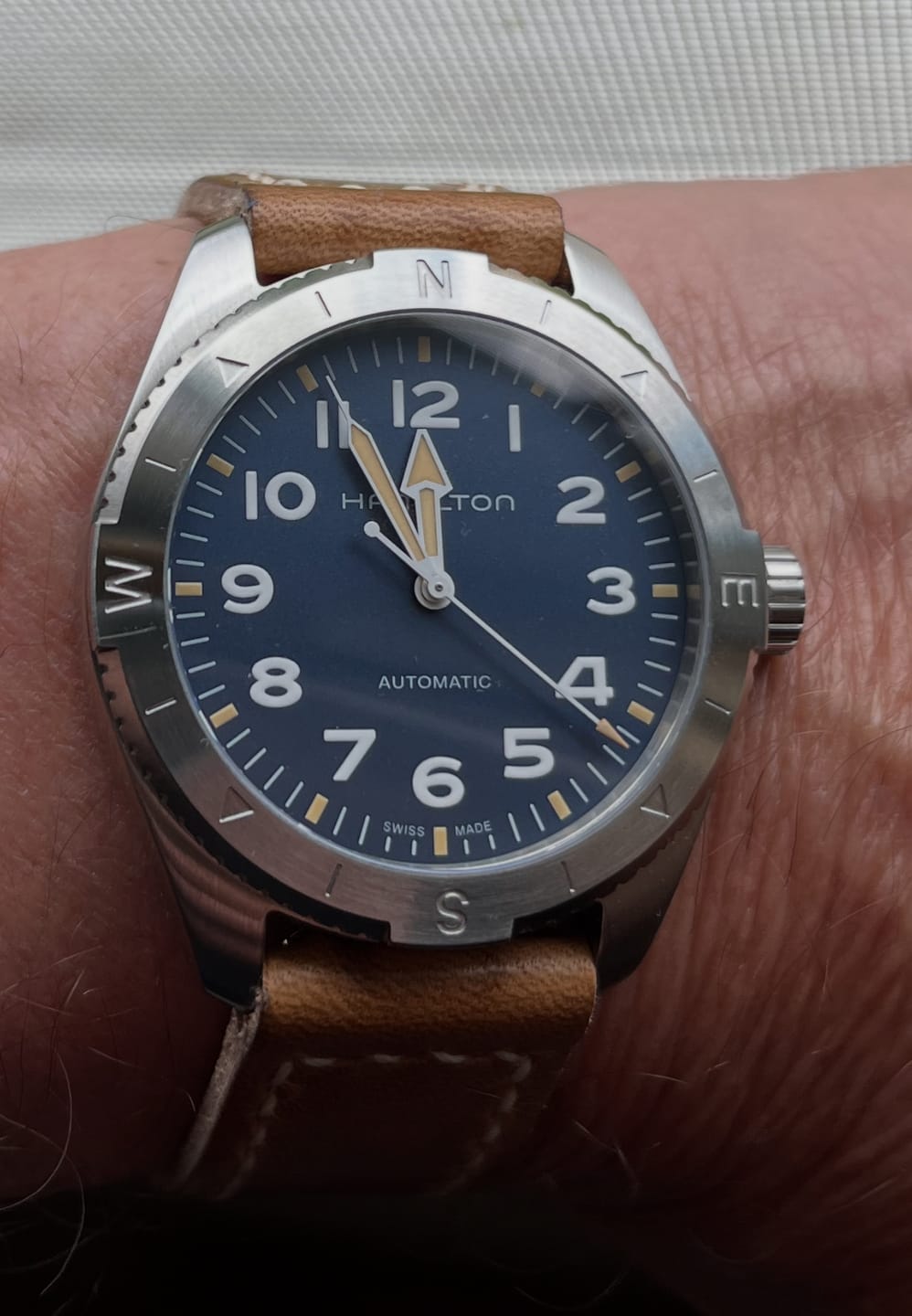 Customer photo review of Horween Natural Dublin | Natural Thread