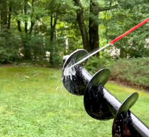 Customer photo review of GardenMate™ - Garden Auger Drill