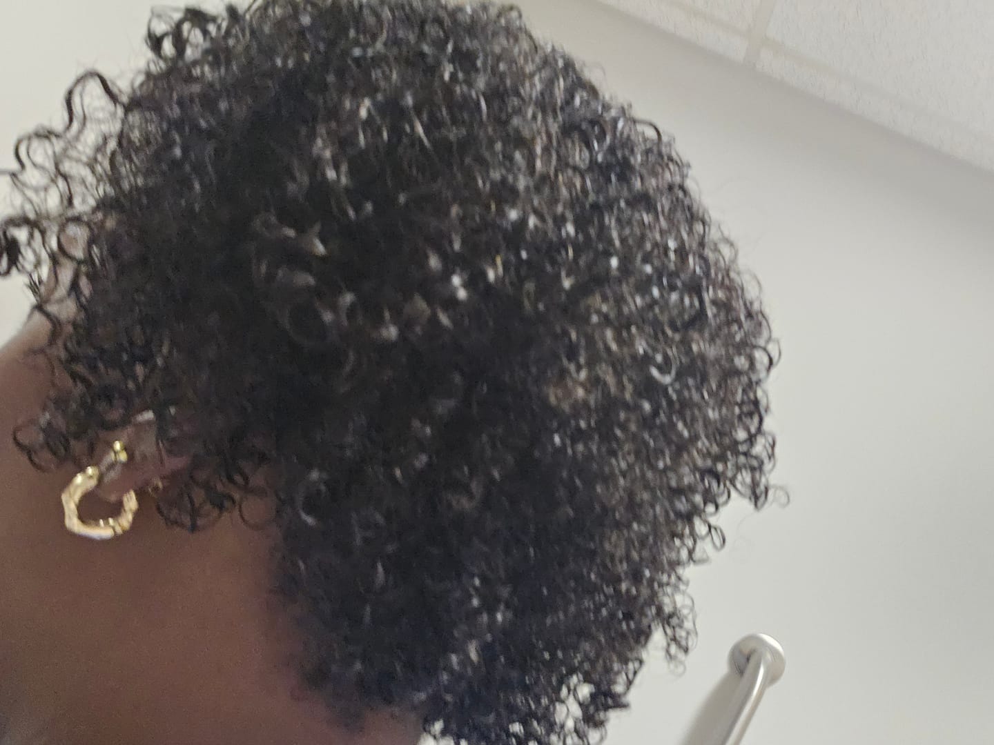 Customer photo review of Coconut Milk Strengthening Deep Conditioner