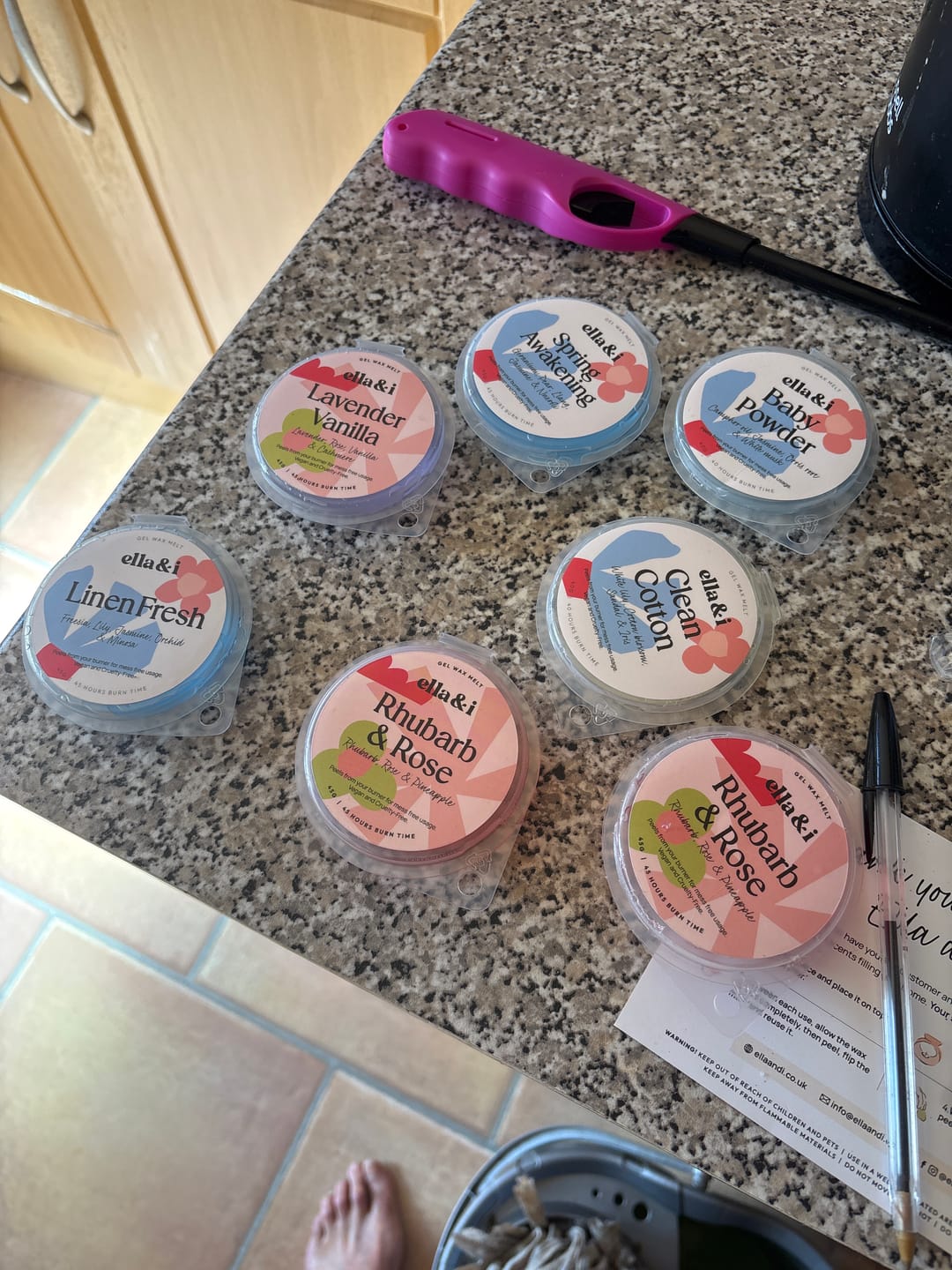 Customer photo review of Baby Powder Gel Melt