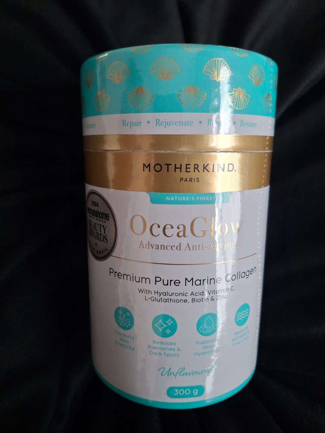 Customer photo review of OceaGlow Marine Collagen - Starter kit