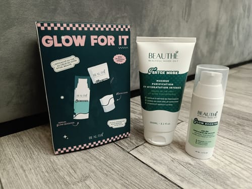 Customer photo review of GLOW DUO BOX + Cadeau OFFERT
