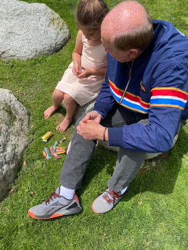 Customer photo review of 1986 Honda F1 Team Aviator Jacket (Blue)