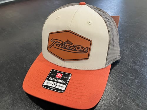 Customer photo review of Premium Custom Leather Patch Hats (Wholesale)