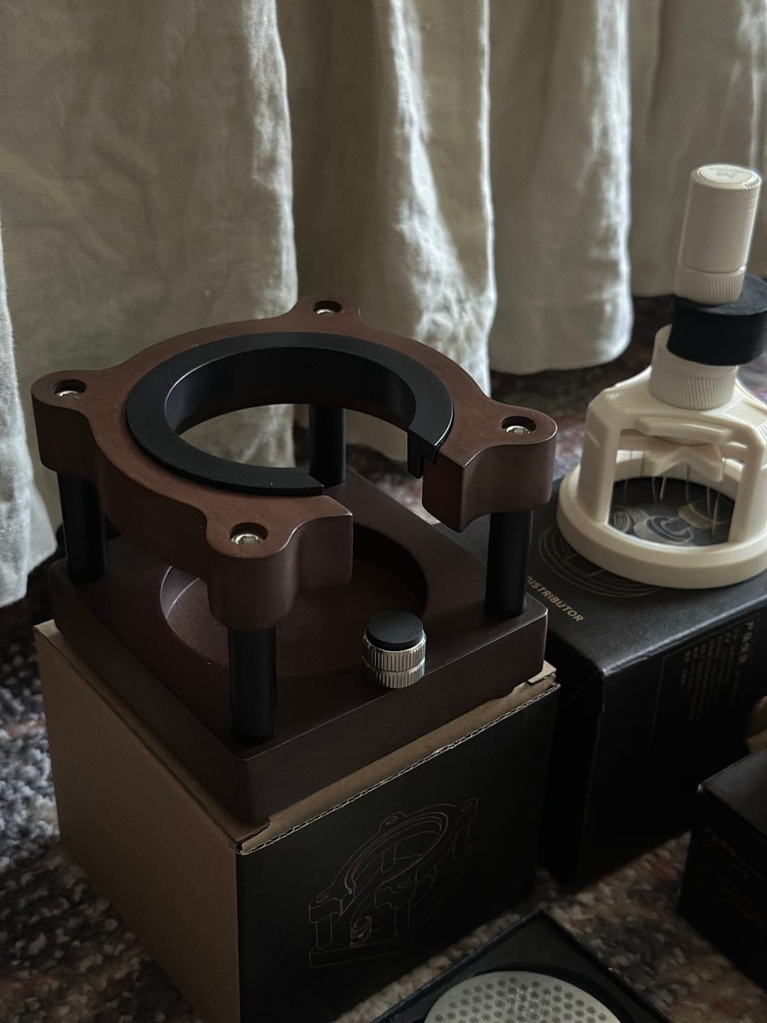 Customer photo review of Geared Spinning WDT Tool - Espresso Distribution - MUVNA