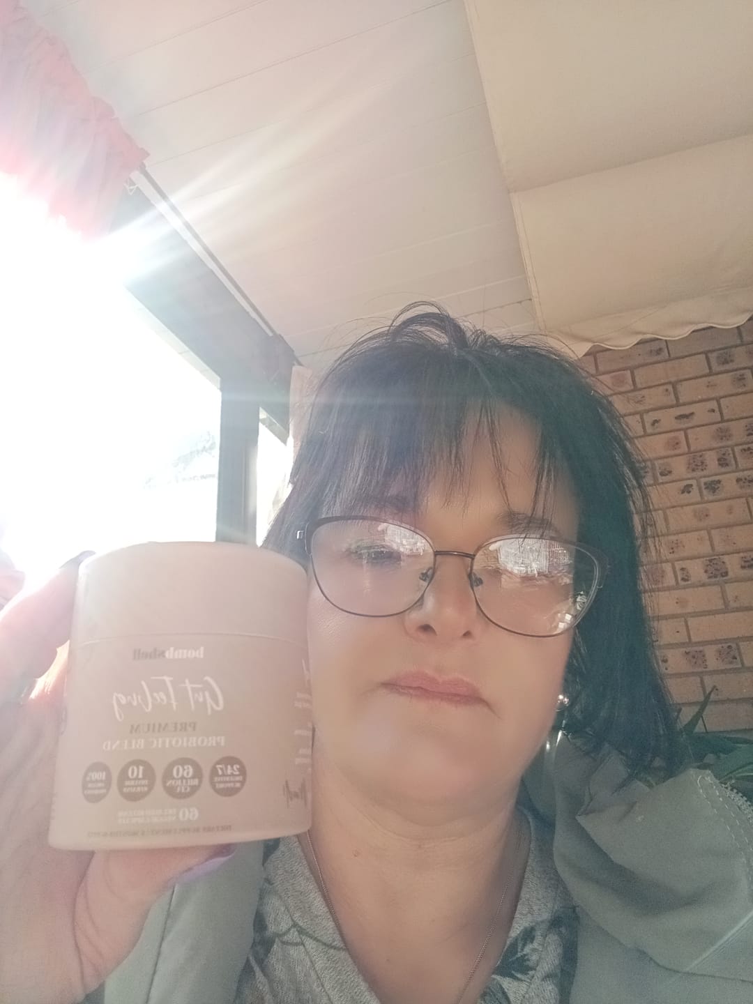 Customer photo review of Probiotic with Organic Prebiotics - 2 Month Supply