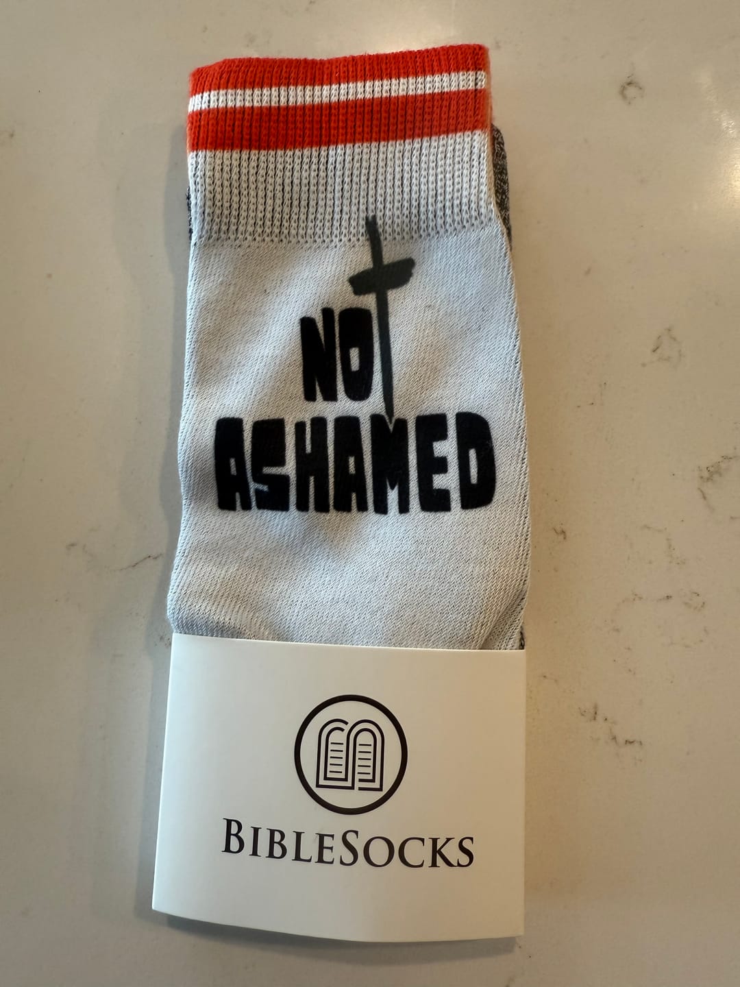 Customer photo review of Not Ashamed (Romans 1:16)