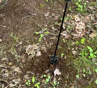 Customer photo review of GardenMate™ - Garden Auger Drill