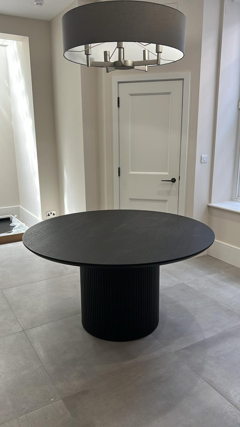 Customer photo review of Chiara Round Dining Table
