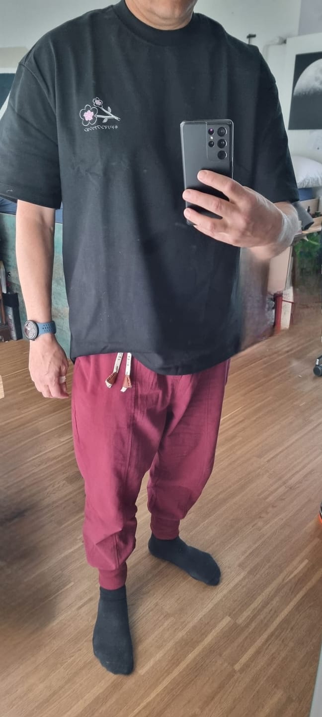 Customer photo review of Gelyu Harem Pants