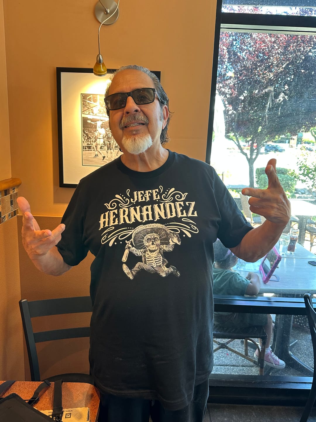 Customer photo review of Chingona Every Damn Day Loteria T-Shirt