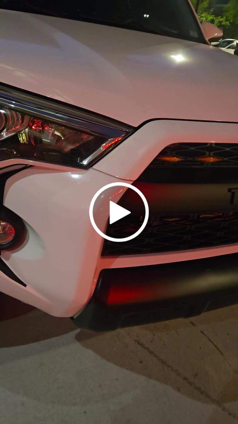 Customer video review of TRD PRO GRILLE FIT FOR 2014-2024 TOYOTA 4RUNNER