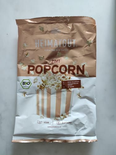 Customer photo review of Bio Popcorn Zimt